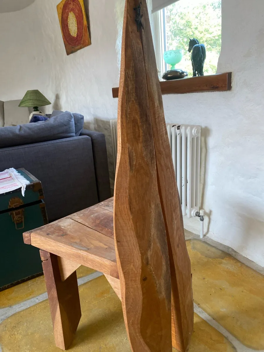 Solid wooden chair - Image 4