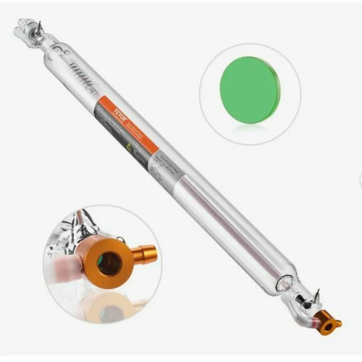 Laser Tube 50W CO2 Laser Tube 850 mm Length 50 mm - Image 1