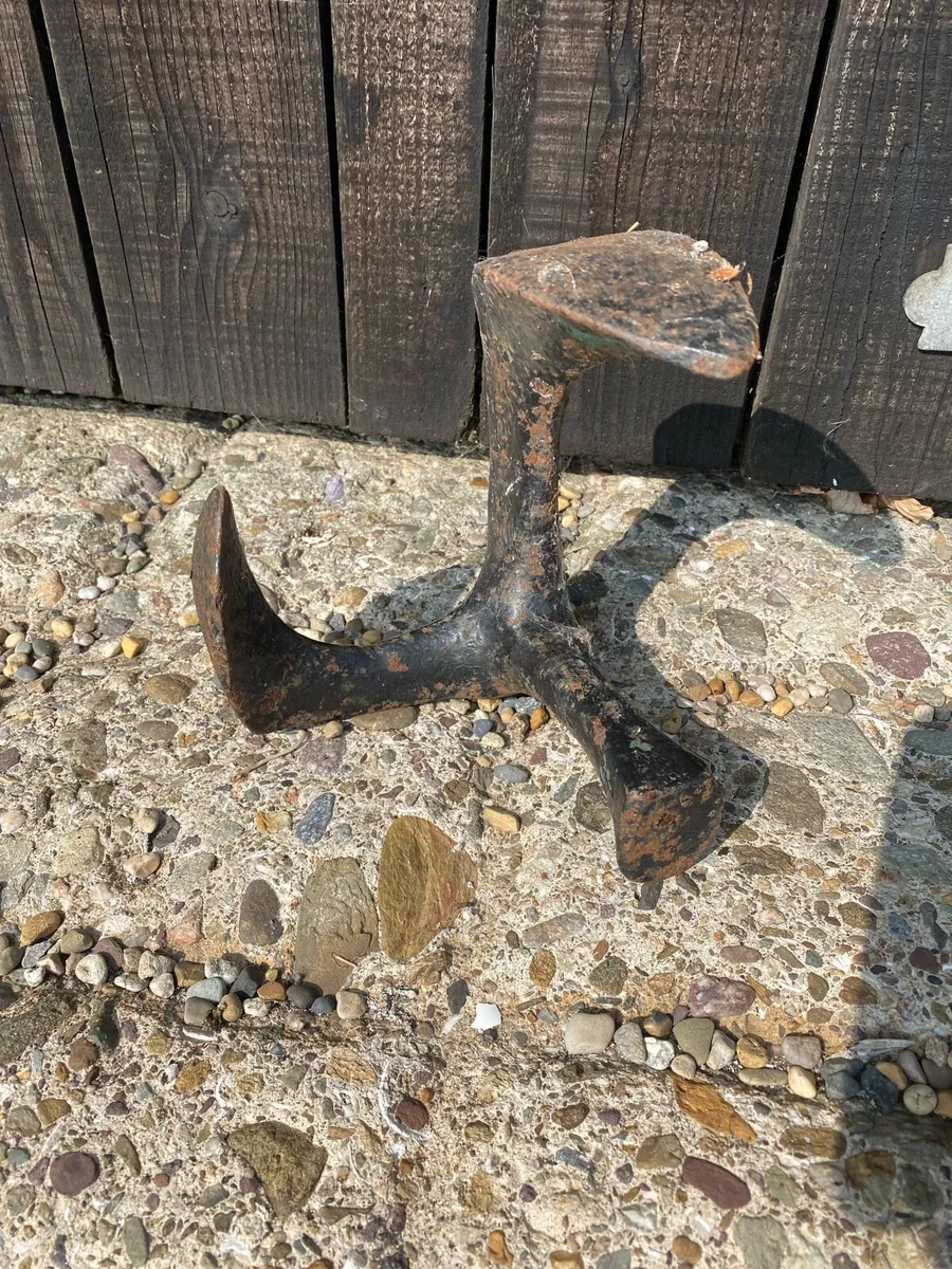 Old cast iron shoemaker’s last - Image 2