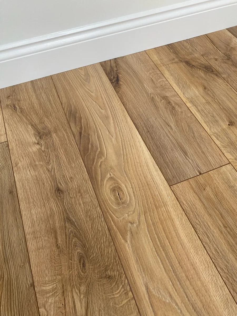 Laminate flooring. Mint Oak + 1 roll underlay - Image 4