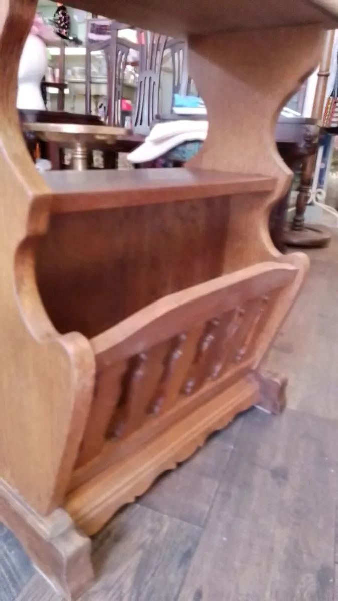 Coffee table magazine rack - Image 3
