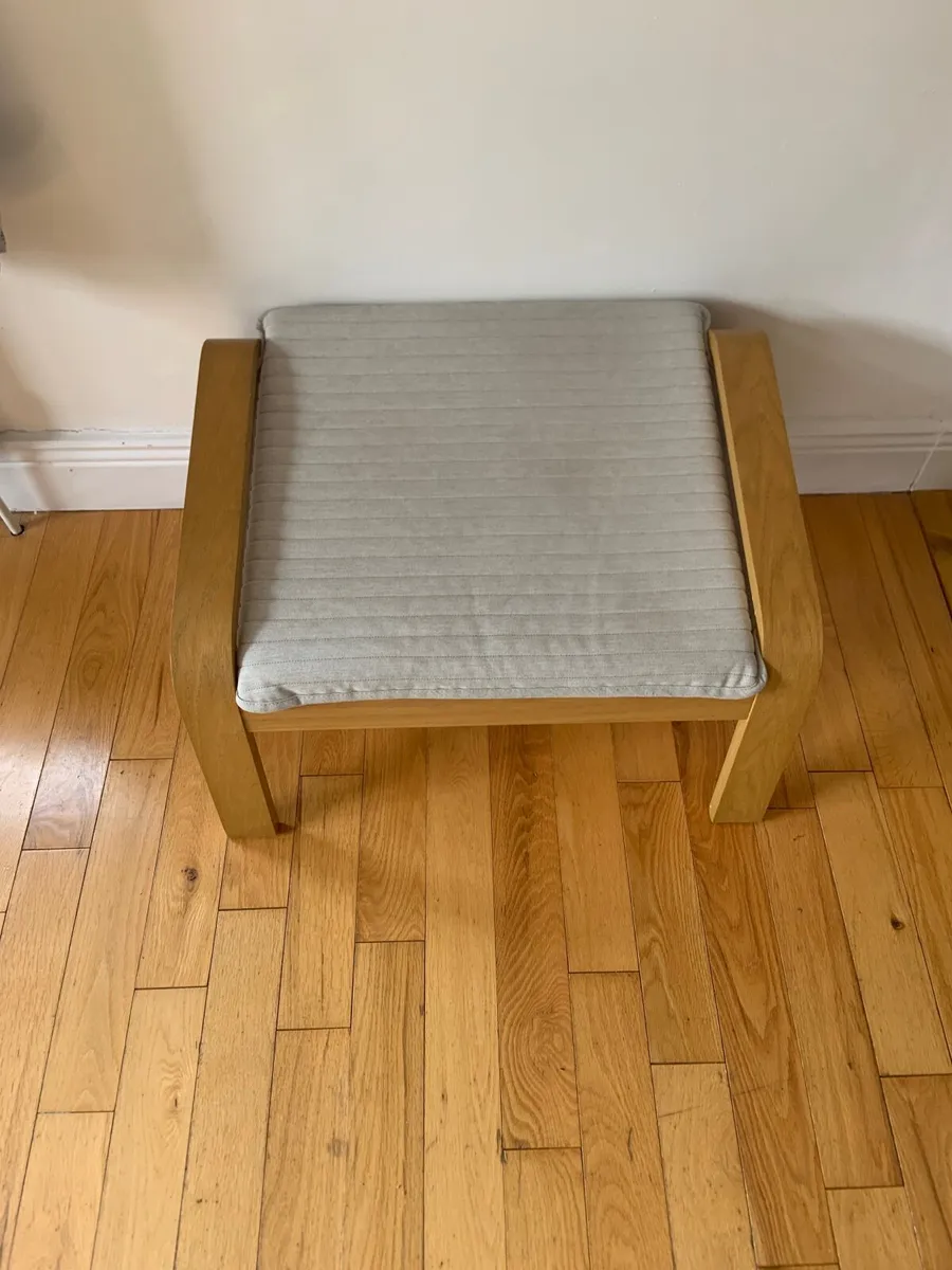 IKEA POANG Foot stool - Image 4