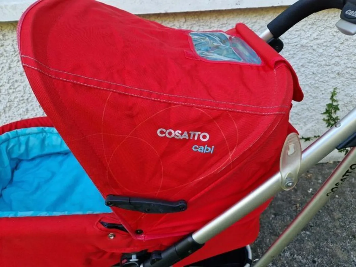 Cosatto Cabi Pram, Buggy and Accessories exc. cond - Image 3
