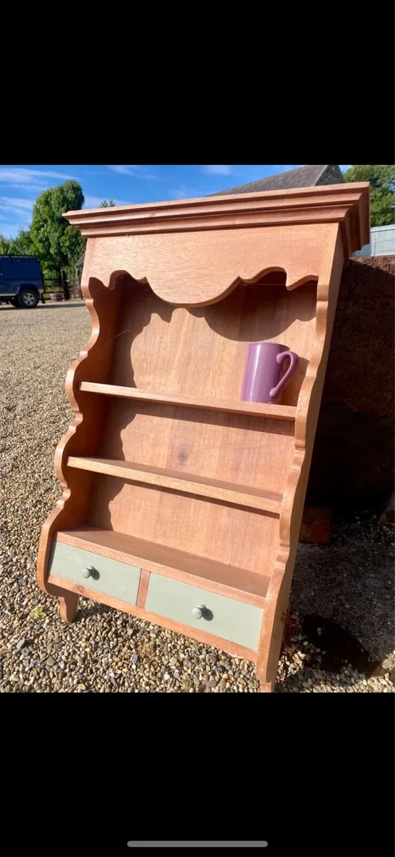Solid wood wall shelves - Image 2