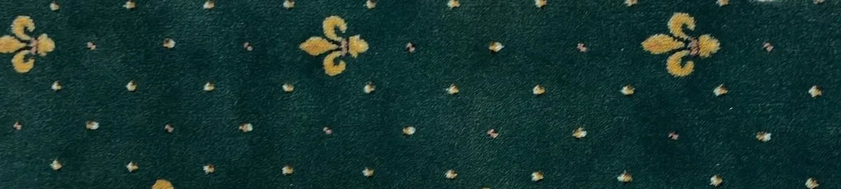 Carpet-Dark Green with Gold Fleck -11ft x 11 ft9" - Image 1
