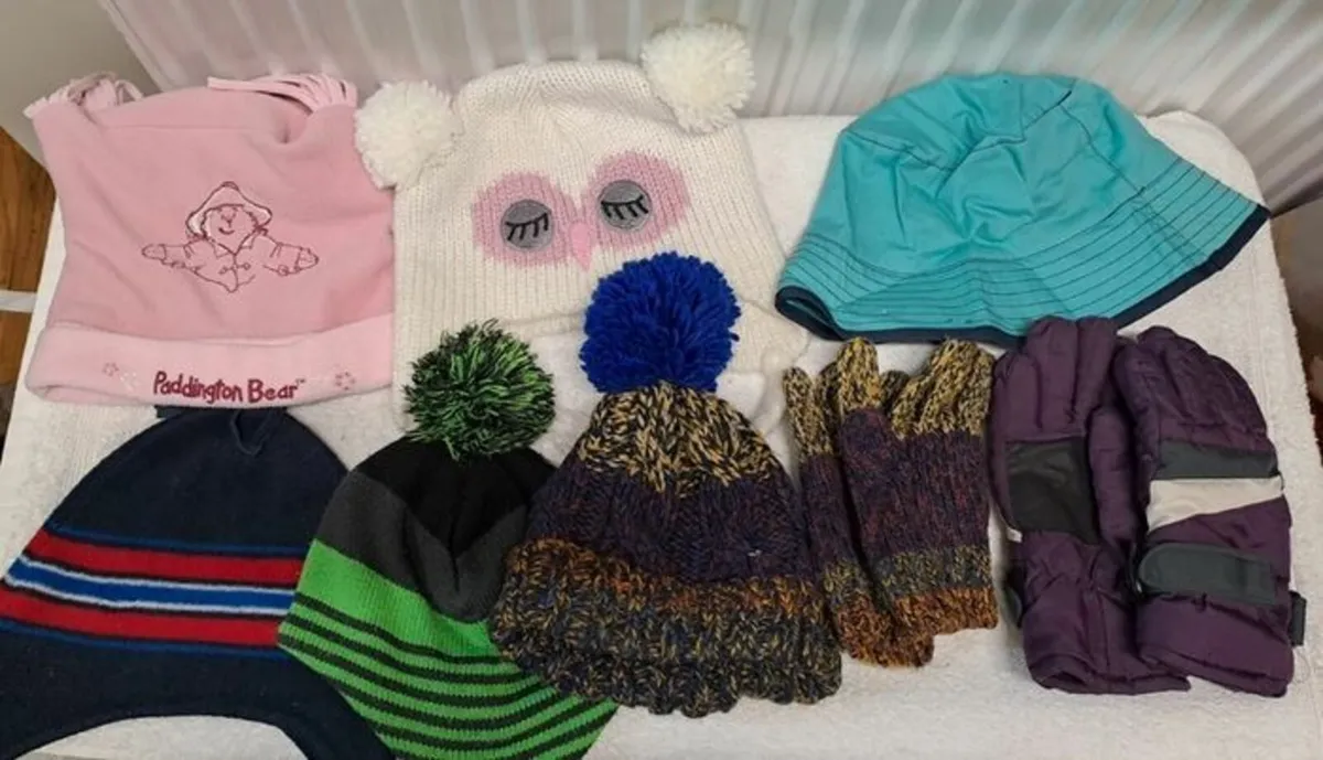 Kids hats and gloves free - Image 1