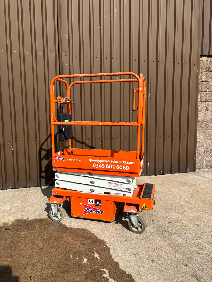 Snorkel S3008P Push Around Scissor Lift 8FT - Image 1