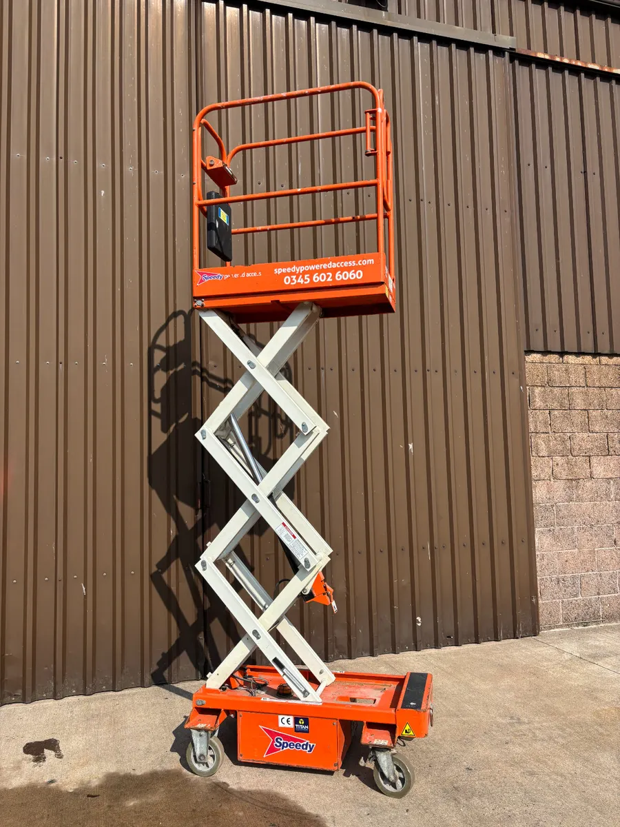 Snorkel S3008P Push Around Scissor Lift 8FT - Image 2