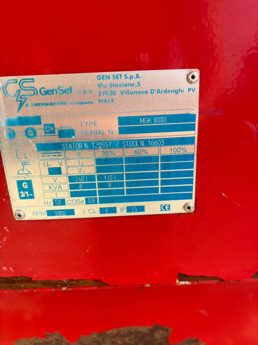 Genset MGK8000 Diesel Generator 8KVA - Image 2