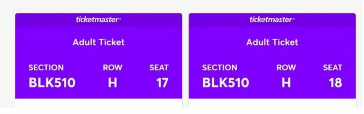 2 X Aer Lingus College Football Tickets Aviva 23rd - Image 2
