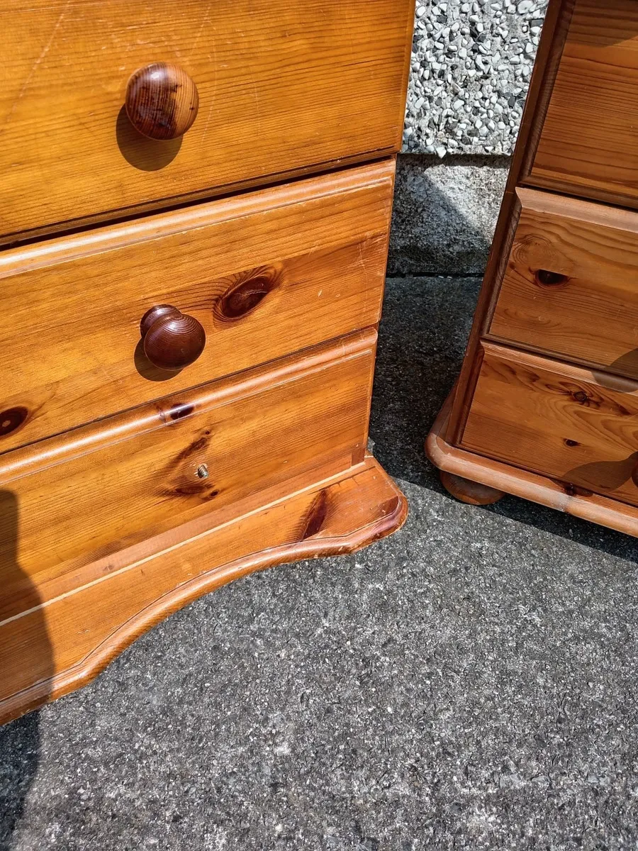 Pine drawer and bed locker - Image 2