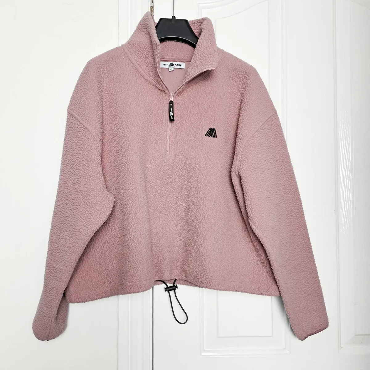 4th Arq Blush Dusty Pink Quarter Zip Sweatshirt XS - Image 1