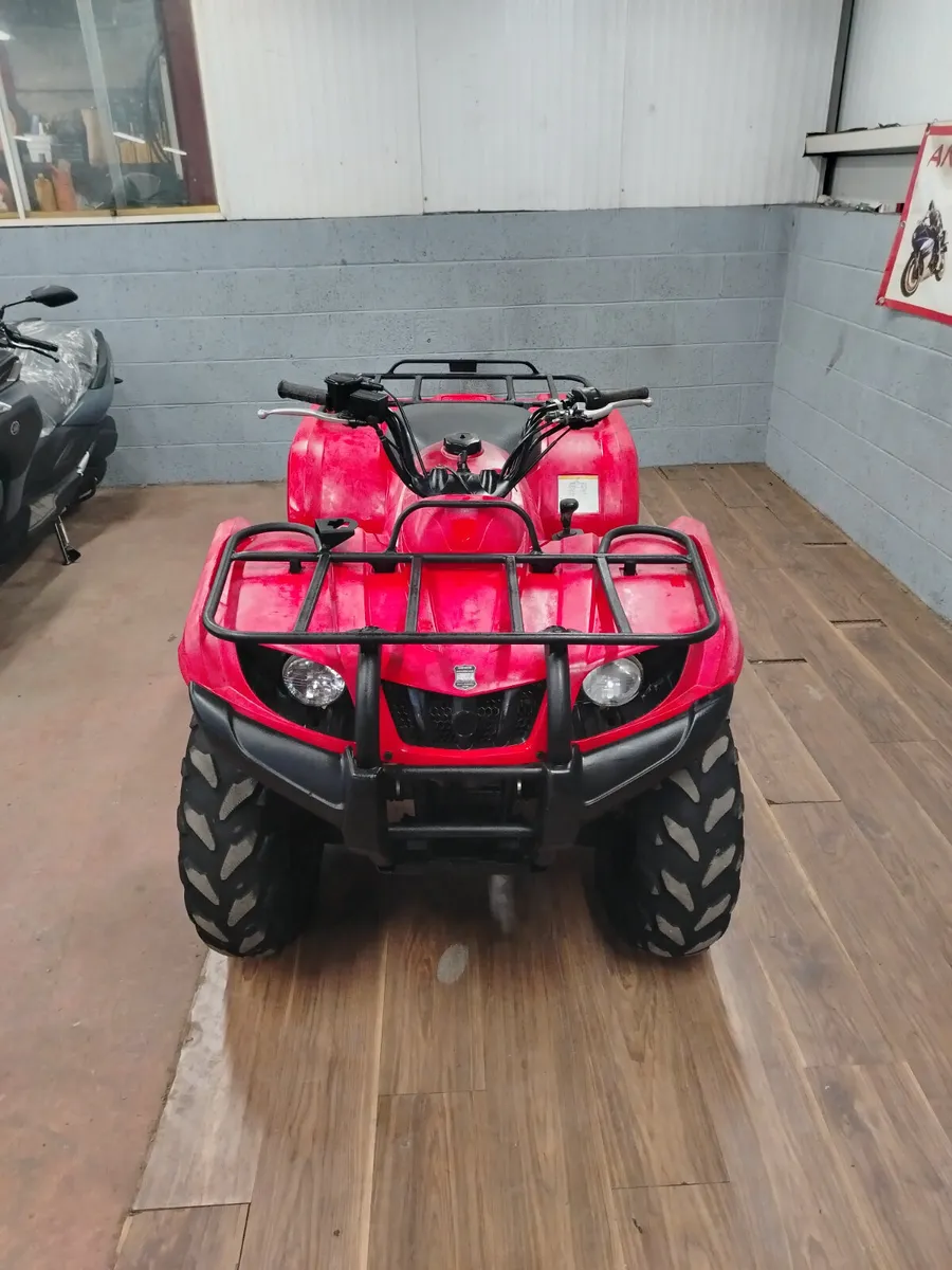 Yamaha YFM 350 Grizzly Red - Image 4