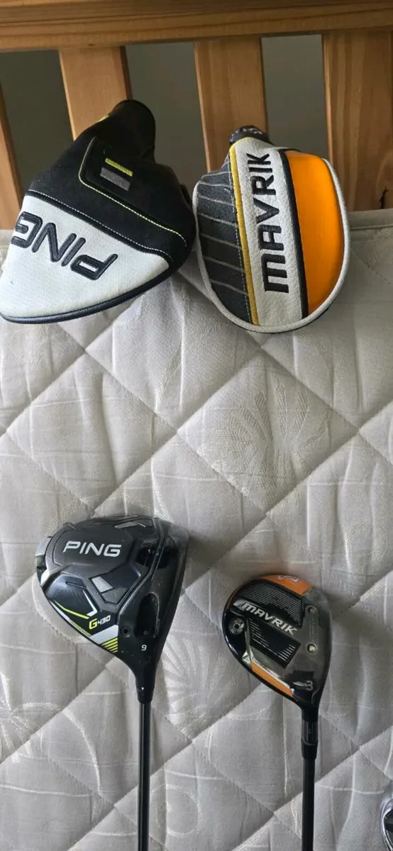 Ping 430 , mavrik 3 wood taylormade 3 iron - Image 2