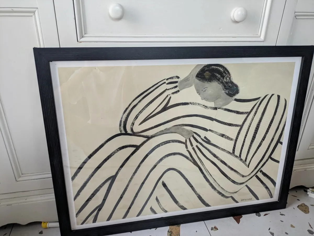 Poster with frame (Sofia Lind) - Image 1