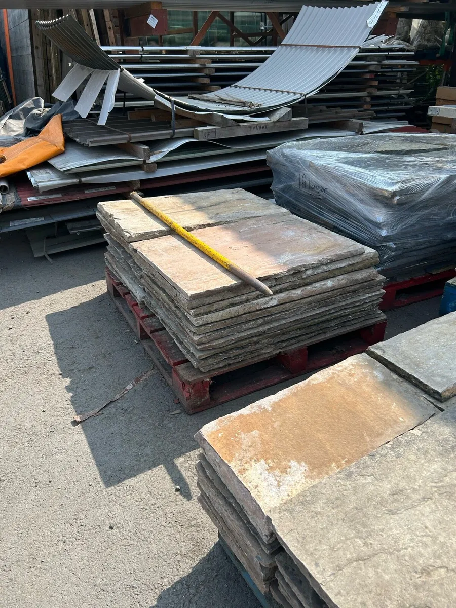 Sandstone paving job lot - Image 1