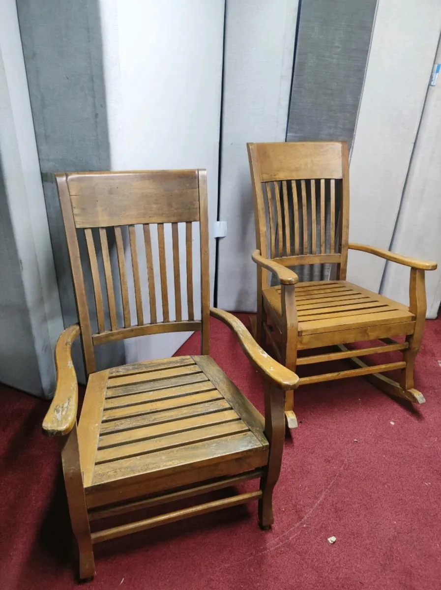Pair of rocking chairs / baby nursery chairs - Image 1