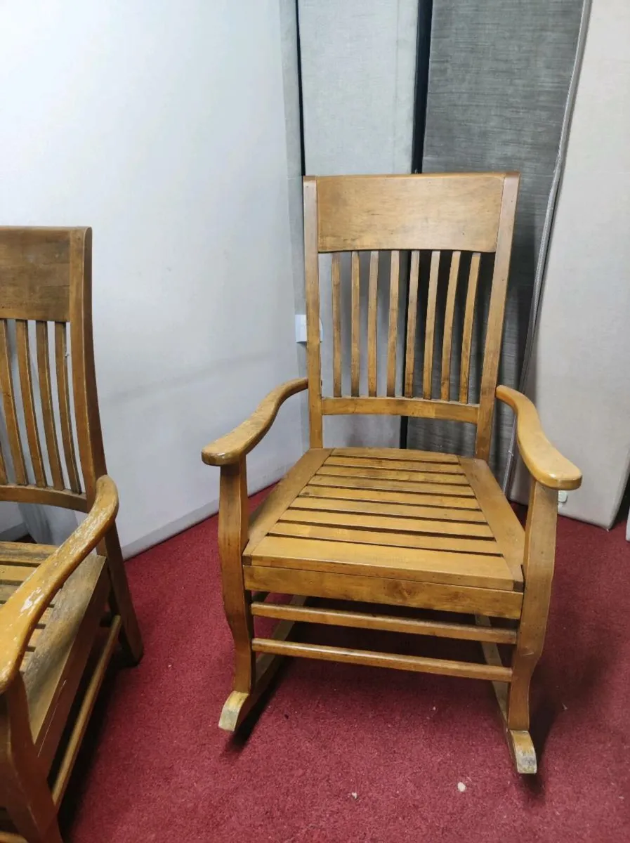 Pair of rocking chairs / baby nursery chairs - Image 2