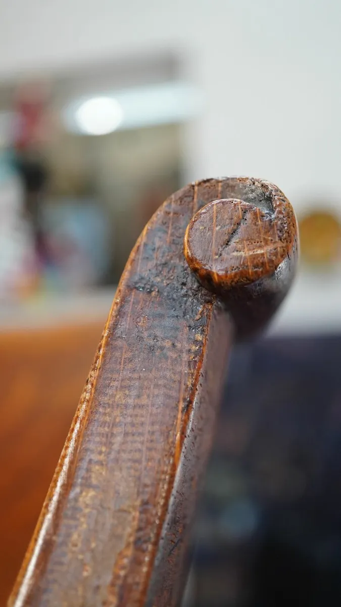 🪑 Antique Swivel Office Chair J.S. Ford, Johnson - Image 4