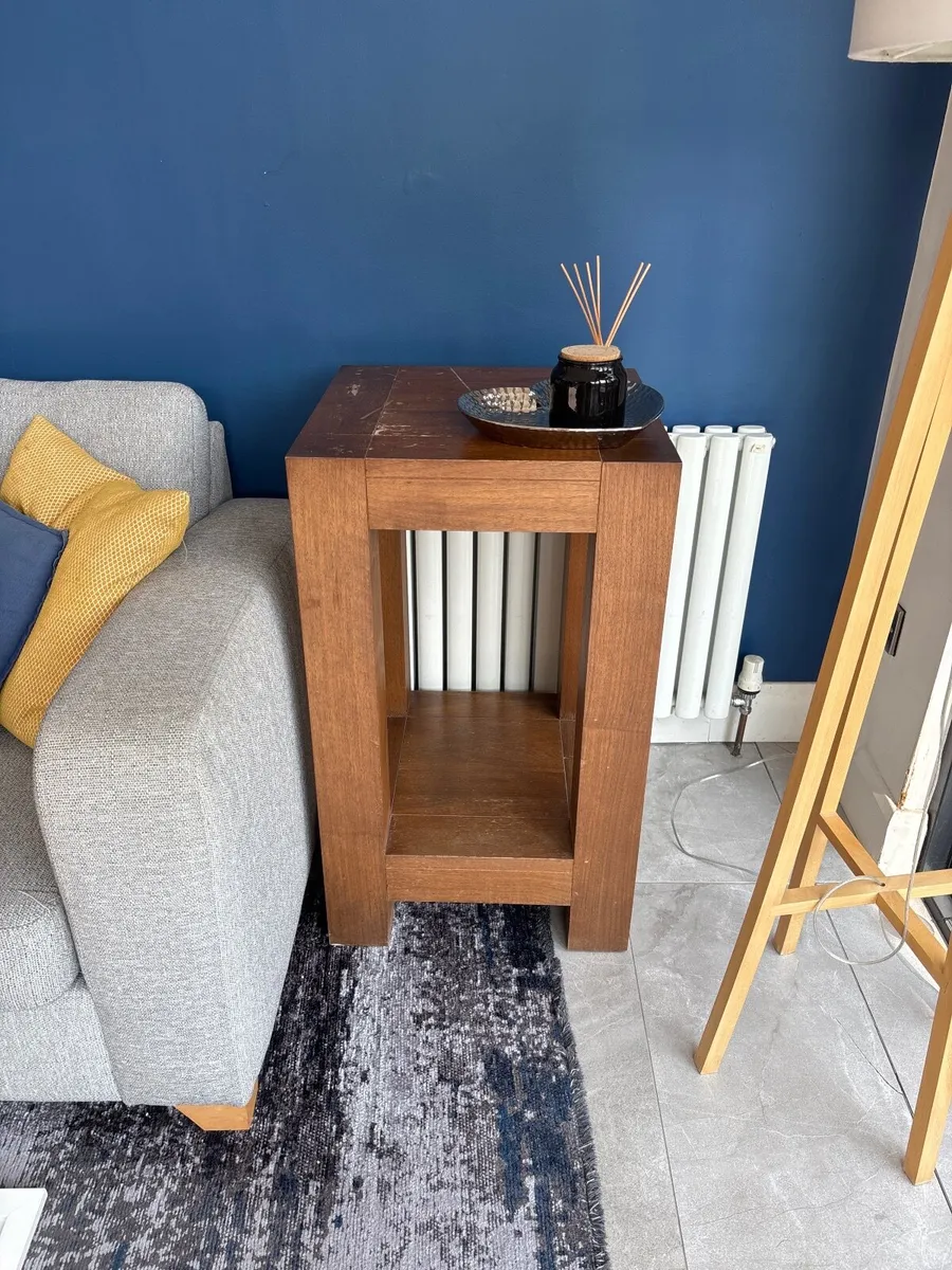Solid oak wood table - Image 1