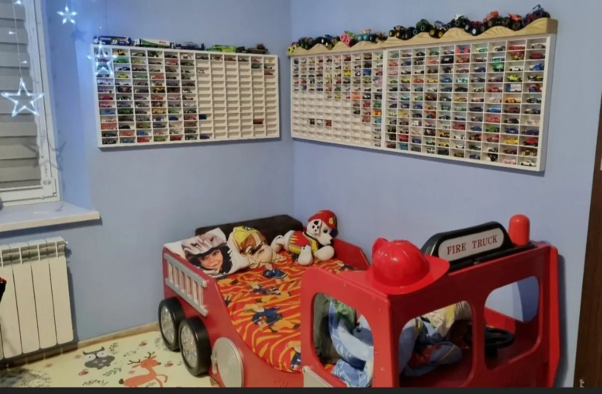 Shelf Truck Kids Display Cabinet Storage - Image 4