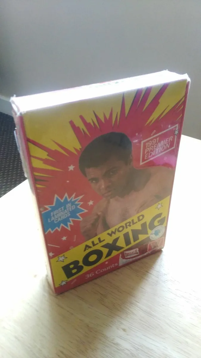 muhammad ali 1991 boxing cards sealed - Image 1