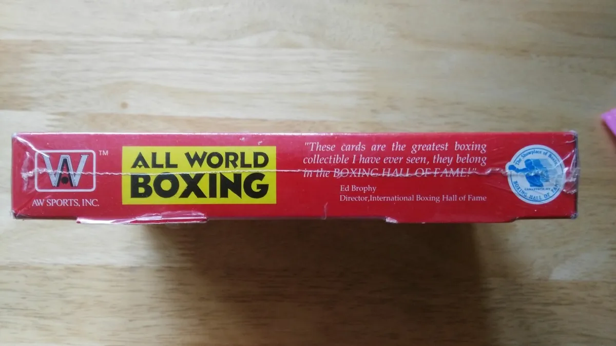 muhammad ali 1991 boxing cards sealed - Image 2