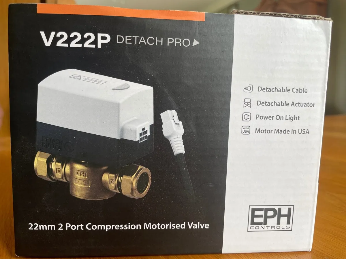 Detach Pro  3/4 inch motorized valve - Image 1