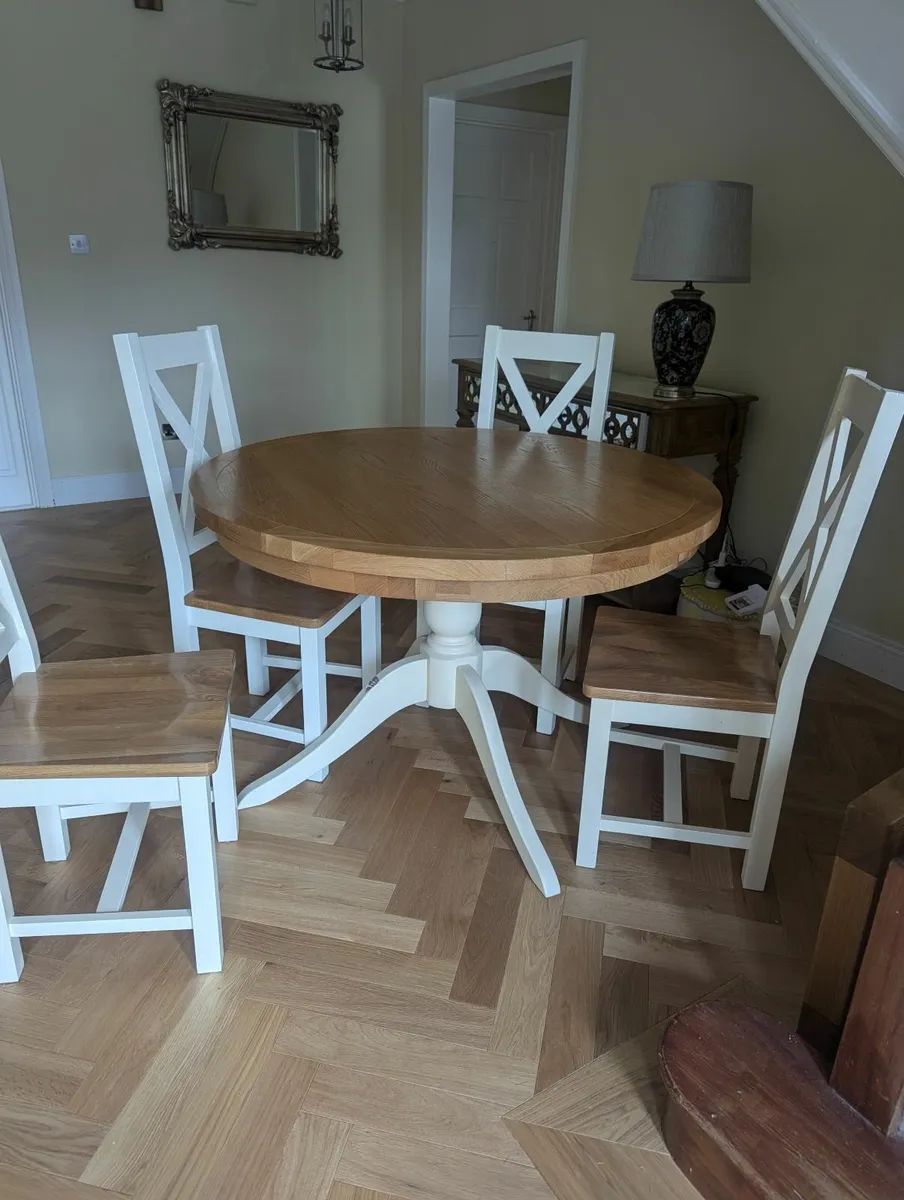 Round Dining Table - Image 1