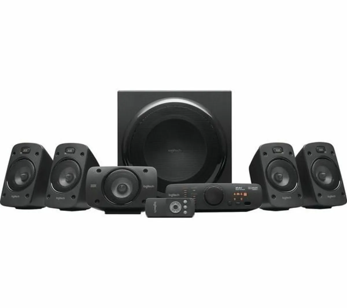 Home Cinema Logitech z906 5.1 + Metal Supports - Image 1