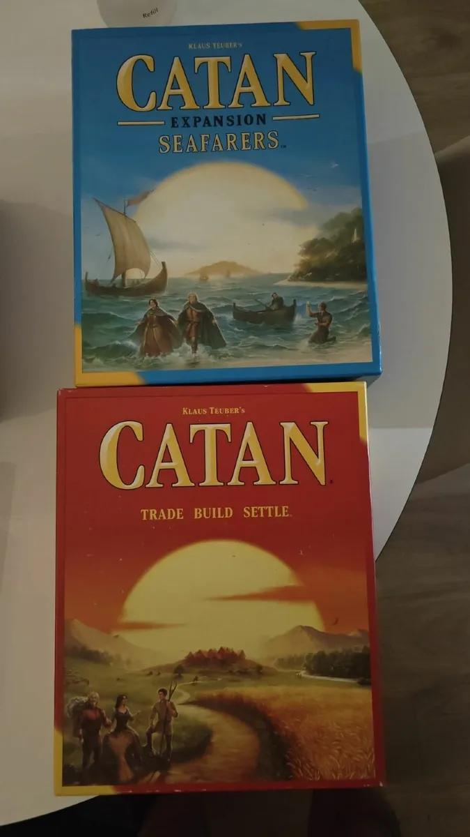 Catan base game + Seafarers extension