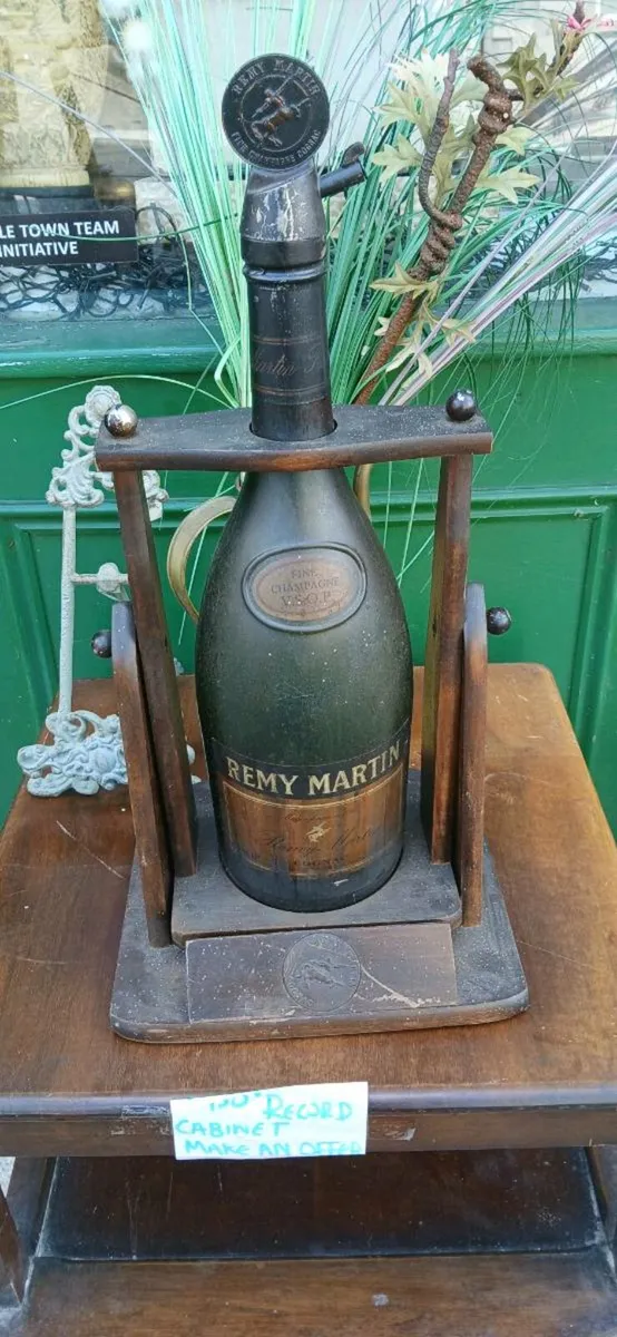 Vintage Remy Martin 3lr Boytle and holder - Image 1