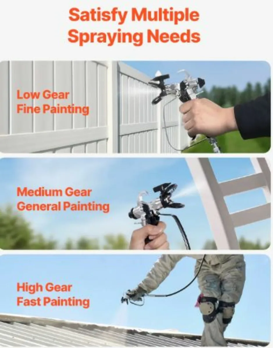 Stand Airless Paint Sprayer Electric Paint Spraye - Image 2
