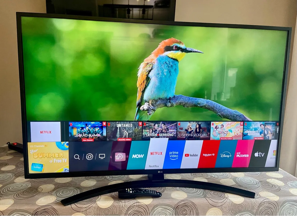 LG 50” 4K HDR Smart TV - Image 1