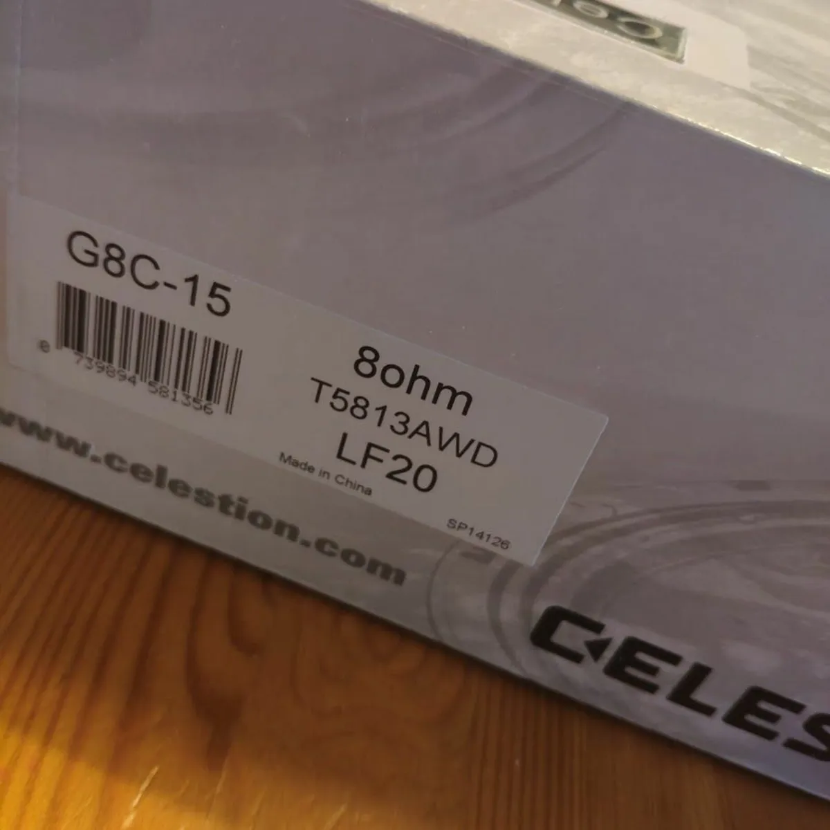 Celestion Eight 15 8inch  8 Ohm Speaker - Image 3