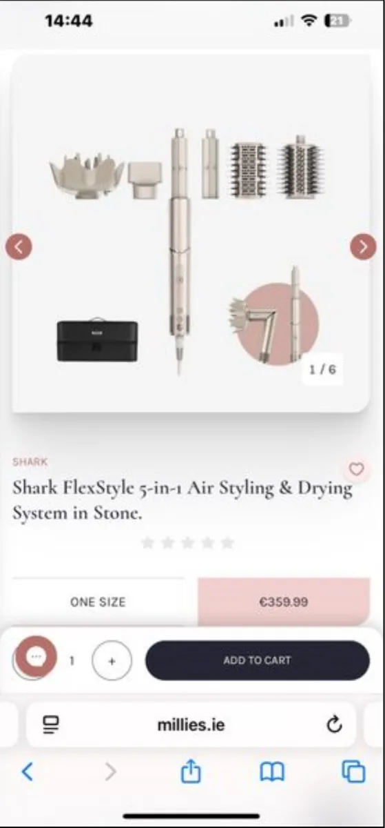 Shark hair dryer / hair styler - Image 1