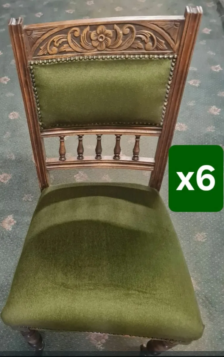 Set (8 pieces) Antique Furniture - Image 1
