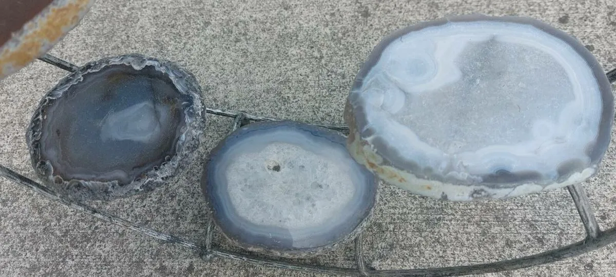 Natural Agate Geode polished - Image 3