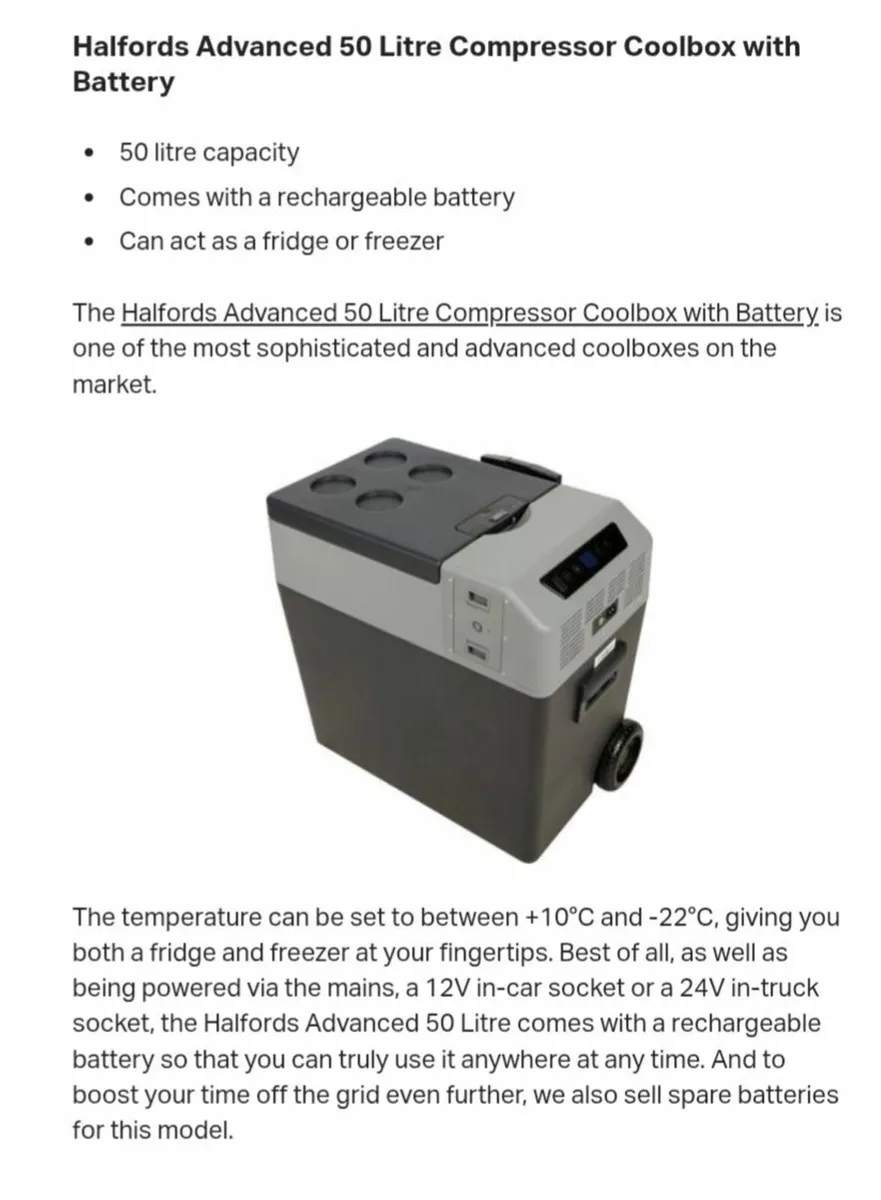 50l Cooler box - Image 2