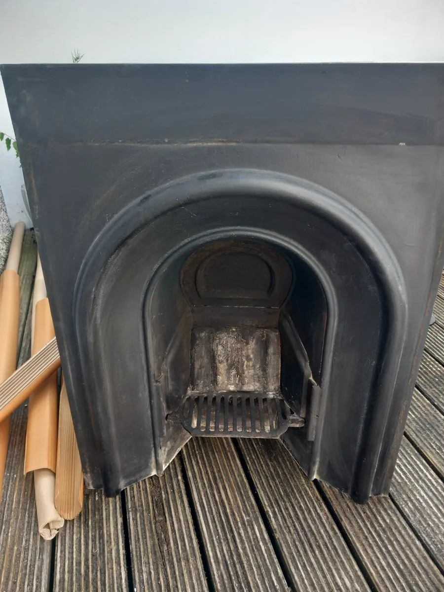 Brass iron fire insert - Image 3
