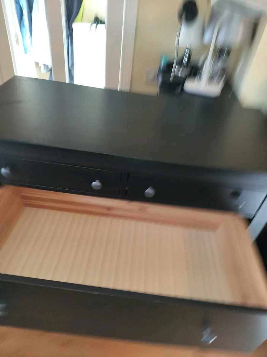 Chest of 6 drawers Hemnes black-brown - Image 3