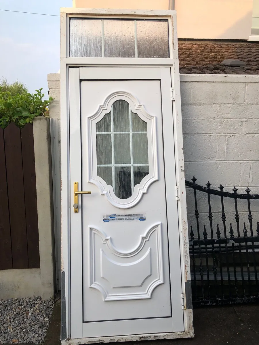 Pvc double glazed front door - Image 3