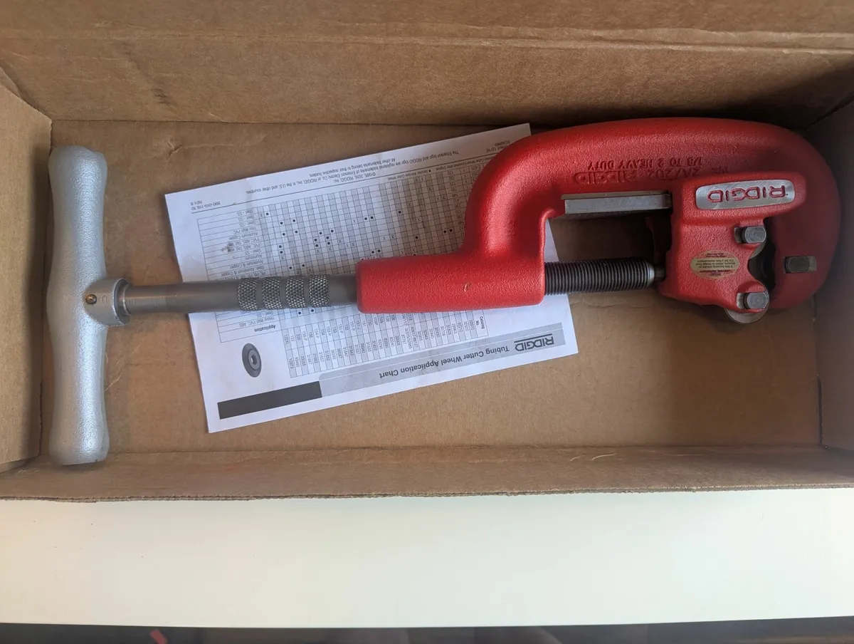 Ridgid steel pipe cutter 2-A cutting range max. DN - Image 2