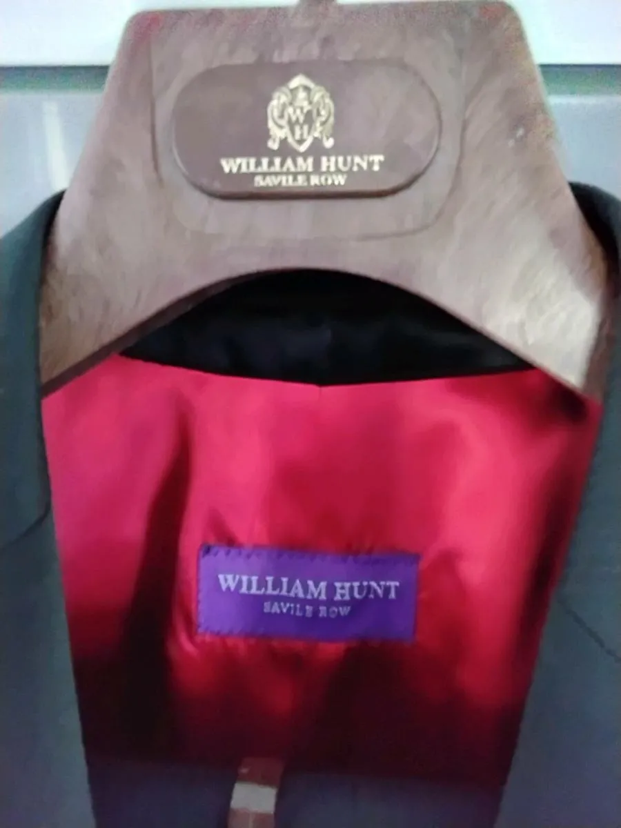 William hunt Savile row men's three peice suit - Image 1