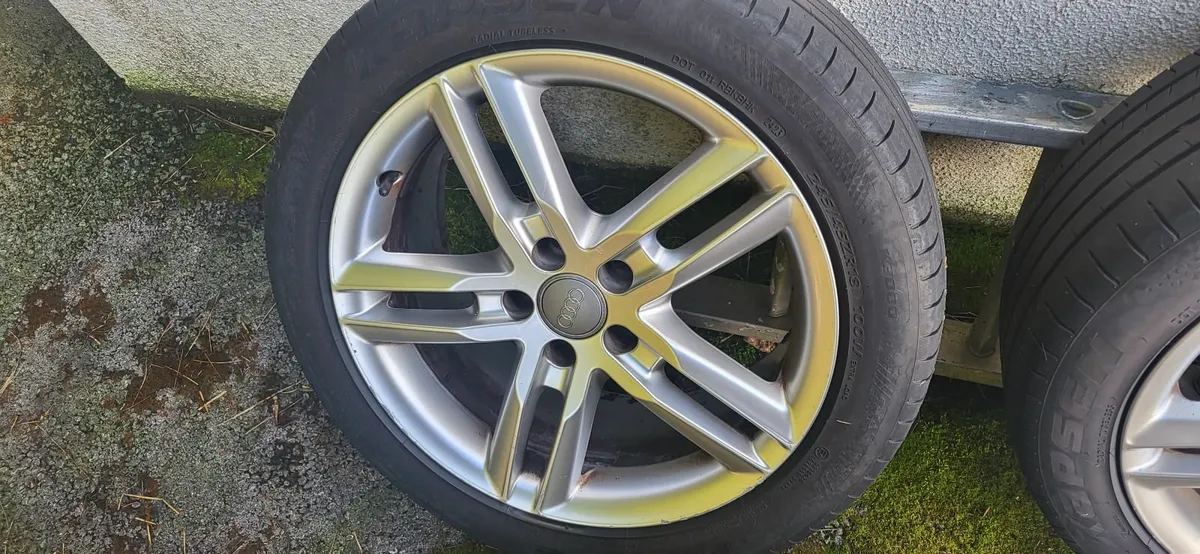 4x Audi A6 18" Alloy Wheels and Tyres - Image 2
