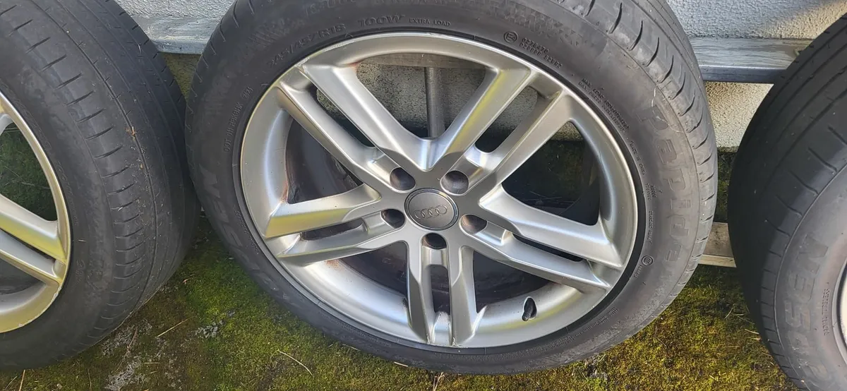 4x Audi A6 18" Alloy Wheels and Tyres - Image 3