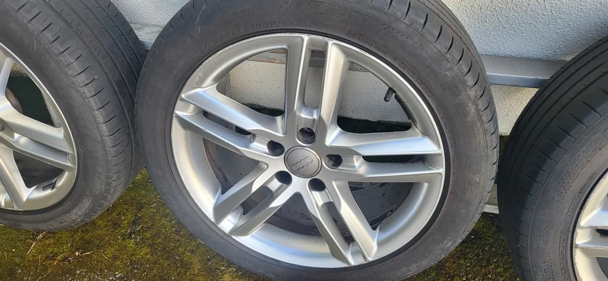 4x Audi A6 18" Alloy Wheels and Tyres - Image 4