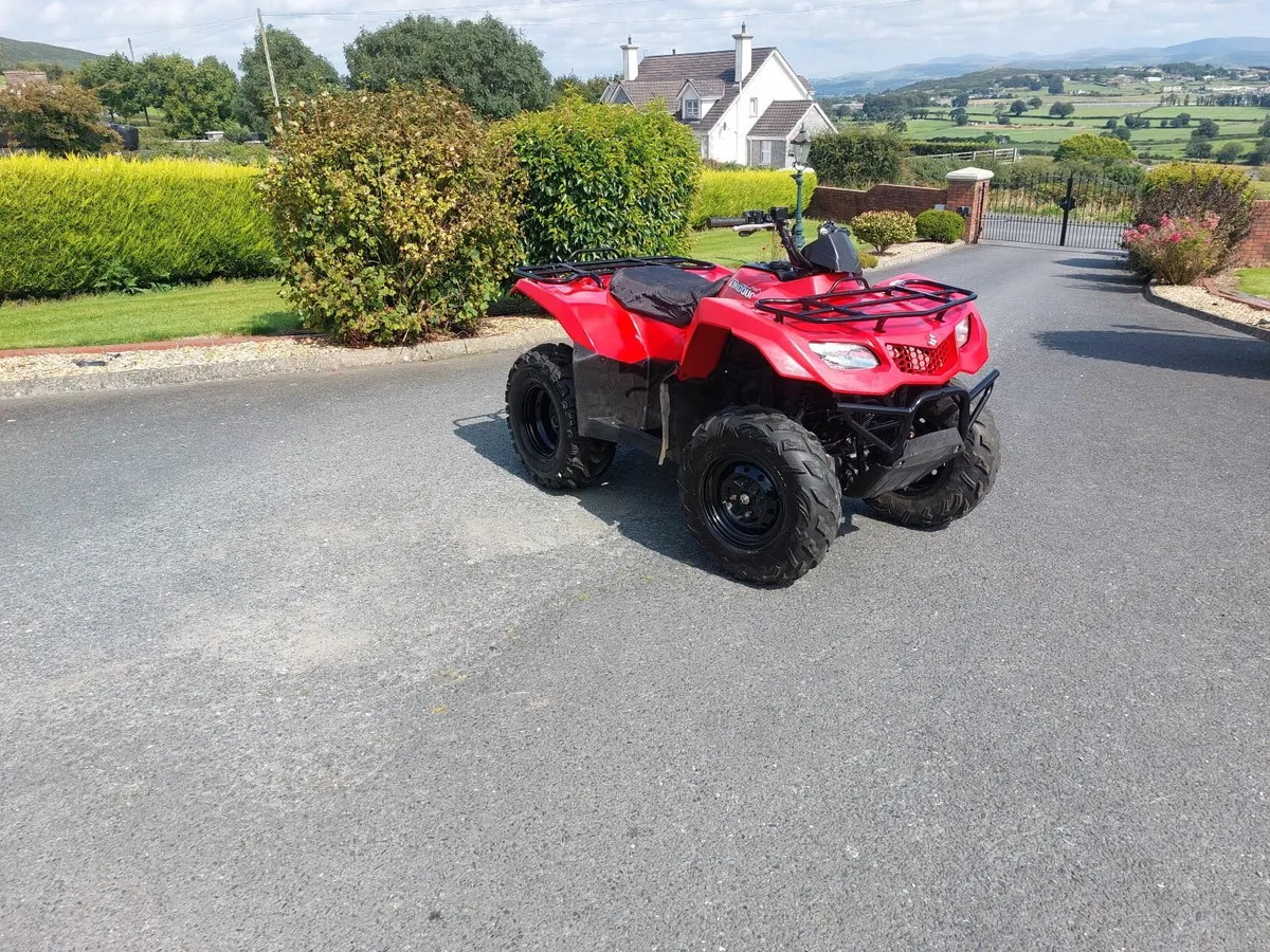 Suzuki 400cc 4WD Farm Quad - Image 2
