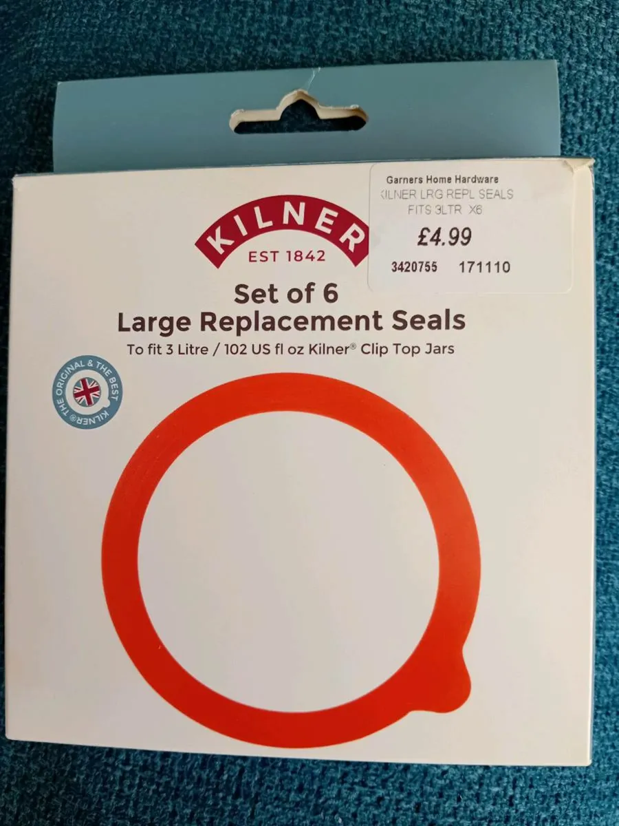 Kilner Jar Replacement Seals - Image 1