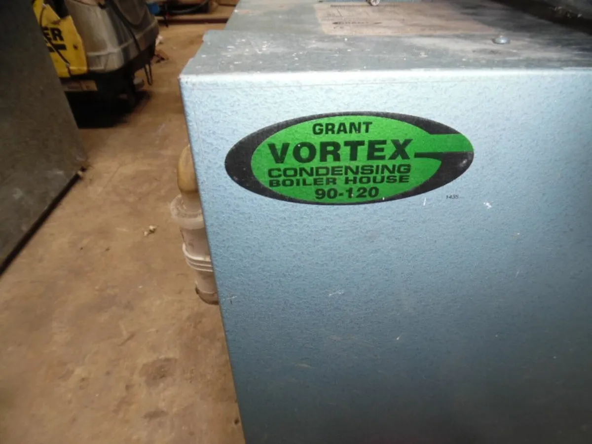 grant vortex condenser oil boiler - Image 3